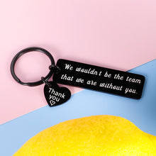 Load image into Gallery viewer, Coworker Boss Keychain Leaving Away Gifts for Christmas Men Women Thank You Office Gift for Leader Mentor Supervisor Retirement Birthday Appreciation Present Manager Lady Goodbye Gifts Female Male