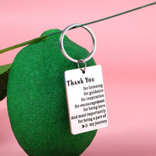 Load image into Gallery viewer, Thank You Keychain Boss Gift for Office Men Women Lady Bosses Mentor Teacher Appreciation Retirement Farewell Coworker Leaving Gifts Christmas Birthday Present for Him Her Leader Supervisor Superior
