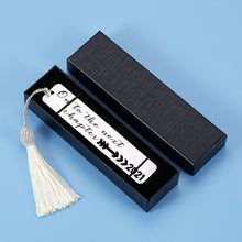 Load image into Gallery viewer, Bookmark with Tassel Inpirational Gifts for Women Men Kids Book Lovers Class 2021 Graduation Gifts Bookmark for Student Her Him Teen Boy Girl On to Next Chapter High School College Senior Grads Gifts