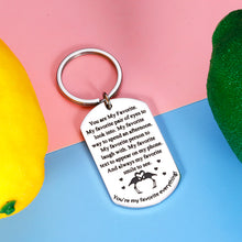 Load image into Gallery viewer, Boyfriend Gifts from Girlfriend Stocking Stuffers for Boyfriend Couple Keyring to My Man Husband Fiance Gift from Wife Fiancee Girlfriend Valentine Birthday Anniversary You Are My Favorite Present
