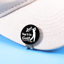 Load image into Gallery viewer, Christmas Stocking Stuffer Golf Gifts for Men Ball Marker Hat Clip for Dad Husband Boyfriend Son Golfer Lover Valentines Birthday Magnetic Golf Hat Clip Accessories Golf Gifts for Him Stepdad Daddy