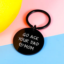 Load image into Gallery viewer, Funny Gifts for Teens Boys Gift Ideas Stocking Stuffers for Teen Girl Gifts Christmas Birthday for Son Daughter from Mom Dad Valentines Graduation Teenage Gift Go Ask Your Dad Present
