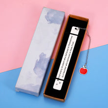 Load image into Gallery viewer, Teacher Appreciation Gifts Bookmark for Women Men Teacher Day Thank You Birthday Christmas Graduation Valentines Day Gifts Spanish Preschool Daycare Special Education Tutor Professor Retirement Charm