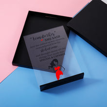 Load image into Gallery viewer, Acrylic Inspirational Gift for Women Stocking Stuffers Gifts for Girls Daughter Best Friends Besties Sister Christmas Birthday Graduation Keepsake Gift Decor Paperweight Coworker Colleagues Present