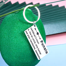 Load image into Gallery viewer, Uncle Father’s Day Keychain Gifts for Men Him from Niece Nephew Kids Adult Funny Birthday Christmas Family Present for New Uncle Brother Funcle Definition Keyring Stocking Stuffers Thanksgiving Gift