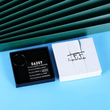 Load image into Gallery viewer, Dad Fathers Day Gifts from Daughter Son Keychain to Daddy Birthday Christmas Family Gift for Stepdad New Dad to Be Husband from Kids Wife Stepdaghter Father of the Bride Valentine Wedding Men Him Papa