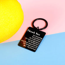 Load image into Gallery viewer, Boss Mentor Thank You Keychain Gifts for Women Men Leaders Teacher Appreciation Retirement Farewell Coworker Leaving Office Gift for Lady Bosses Superior Supervisor Birthday Christmas Valentines Gifts