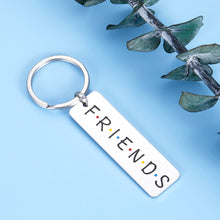 Load image into Gallery viewer, Keychain for Best Friends TV Show Merchandise Gifts for Women Men Him Her Birthday Friendship Keyring for BFF Bestie Teen Teenage Boys Girls Friends Fans Christmas Sister brother Family Jewelry