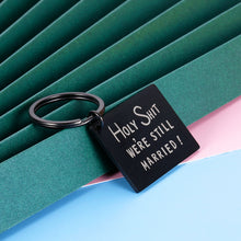 Load image into Gallery viewer, Funny Anniversary Gifts Keychain for Husband Wife Him Her Valentines Day Couples Birthday Gifts for Women Men Hubby Wifey 1st 5th10th 11th 15th 20th Anniversary Wedding Jewelry Gift Key Ring