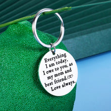 Load image into Gallery viewer, Sentimental Mothers Day Gifts for Mom from Son Daughter Keychain for Women Her Birthday Valentines Day I Love You Gift to Mum Mama Mummy Christmas Present Thank You for Mom Stepmom Mother-in-Law