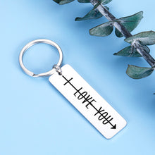 Load image into Gallery viewer, You Are My Person Gift Couple Keychains for Boyfriend Girlfriend Christmas Valentines Day Gifts from Him Her Husband Wife Best Friends BFF Gift Birthday Anniversary for Women Men