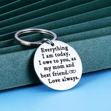 Load image into Gallery viewer, Sentimental Mothers Day Gifts for Mom from Son Daughter Keychain for Women Her Birthday Valentines Day I Love You Gift to Mum Mama Mummy Christmas Present Thank You for Mom Stepmom Mother-in-Law