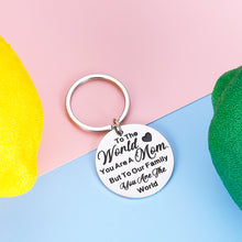 Load image into Gallery viewer, Mom Gifts Keychain from Husband Son Daughter Birthday Mothers Day Gift to Women Wife Mother-in-Law Step-Mom Present for Christmas Valentines Day Anniversary Wedding