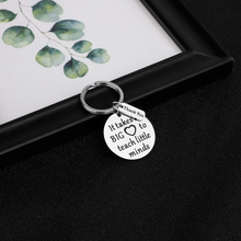 Load image into Gallery viewer, Teacher Appreciation Gift for Teacher Keychain Thank You Gifts for Women Men Birthday Graduation Valentines Christmas Gifts for Teachers from Student End of Year Retirement Gift