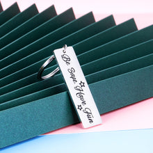 Load image into Gallery viewer, Graduation Gifts for Son Daughter Boyfriend Keychain Sweet 16 Birthday High School College Student New Driver Gift for Adult Teen Boys Girls from Mom Dad 2020 Christmas Come of Age Going Away Present