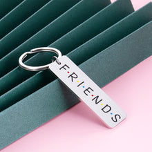 Load image into Gallery viewer, Keychain for Best Friends TV Show Merchandise Gifts for Women Men Him Her Birthday Friendship Keyring for BFF Bestie Teen Teenage Boys Girls Friends Fans Christmas Sister brother Family Jewelry