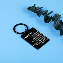 Load image into Gallery viewer, Boss Mentor Thank You Keychain Gifts for Women Men Leaders Teacher Appreciation Retirement Farewell Coworker Leaving Office Gift for Lady Bosses Superior Supervisor Birthday Christmas Valentines Gifts