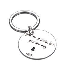 Load image into Gallery viewer, Boyfriend Gifts Keychain from Girlfriend Funny Gag Gift for Men Him Husband from Wife Women Couple Gift Anniversary Birthday Christmas Valentines Day Wedding Engagement Stocking Stuffers