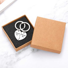 Load image into Gallery viewer, Birthday Gifts for Best Friend Teen Girls Weirdo 1 Weirdo 2 Keychain Set for Boyfriend Girlfriend Husband Wife Couples Friendship Gift for BFF Valentine Anniversary Split Heart Keyring for Her Him