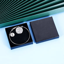 Load image into Gallery viewer, Friendship Gift for Best Friend BFF Sister Women Bracelet for Birthday Christmas Long Distance Relationship Gift for Her Teen Girls Graduation Bangle Jewelry A True Friendship is A Journey Without End