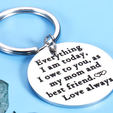 Load image into Gallery viewer, Sentimental Mothers Day Gifts for Mom from Son Daughter Keychain for Women Her Birthday Valentines Day I Love You Gift to Mum Mama Mummy Christmas Present Thank You for Mom Stepmom Mother-in-Law