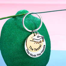Load image into Gallery viewer, 2021 College Graduation Gifts for Her Him Graduate Seniors Class of 2021 Keychain High School Master Graduation Gifts for Women Men Nurse Students Grads Gift for Daughter Son Girl Boy from Mom Dad