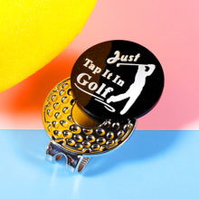Load image into Gallery viewer, Christmas Stocking Stuffer Golf Gifts for Men Ball Marker Hat Clip for Dad Husband Boyfriend Son Golfer Lover Valentines Birthday Magnetic Golf Hat Clip Accessories Golf Gifts for Him Stepdad Daddy