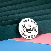 Load image into Gallery viewer, Funny Couple Decision Coin Gift for Husband Boyfriend Double-Sided Sweetest Valentines Anniversary Wedding Gifts from Wife Girlfriend Birthday Christmas First Mothers Fathers Day Gifts for Newlyweds