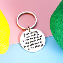 Load image into Gallery viewer, Sentimental Mothers Day Gifts for Mom from Son Daughter Keychain for Women Her Birthday Valentines Day I Love You Gift to Mum Mama Mummy Christmas Present Thank You for Mom Stepmom Mother-in-Law