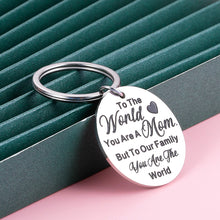 Load image into Gallery viewer, Mom Gifts Keychain from Husband Son Daughter Birthday Mothers Day Gift to Women Wife Mother-in-Law Step-Mom Present for Christmas Valentines Day Anniversary Wedding