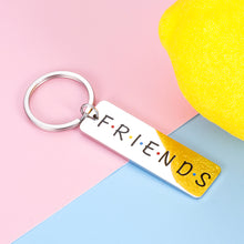 Load image into Gallery viewer, Keychain for Best Friends TV Show Merchandise Gifts for Women Men Him Her Birthday Friendship Keyring for BFF Bestie Teen Teenage Boys Girls Friends Fans Christmas Sister brother Family Jewelry