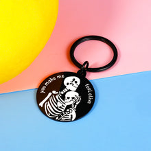 Load image into Gallery viewer, Gift For Boyfriend Keychain Christmas Stocking Stuffer Valentines Day Anniversary for Him Husband Boyfriend Groom Fiance Couple Birthday Engagement Wedding Present Jewelry from Wife Girlfriend