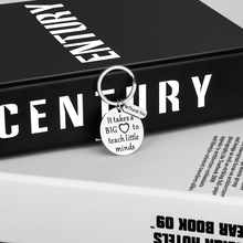 Load image into Gallery viewer, Teacher Appreciation Gift for Teacher Keychain Thank You Gifts for Women Men Birthday Graduation Valentines Christmas Gifts for Teachers from Student End of Year Retirement Gift