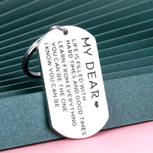 Load image into Gallery viewer, Inspirational Keychain Birthday Graduation Gift for Him Her Teen Boy Girl 2021 Best Friend Gifts for Women Men Valentines Day Family Gift for Adult Daughter Son from Mom Dad Christmas Stocking Stuffer