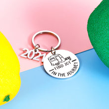 Load image into Gallery viewer, 2021 Camper Decor RV Camping Accessories Gifts for Travel Trailers Inside Graduation Keychain Retirement Gifts for Her Women Men Coworker Happy Camper Decor Motorhome Decorations for RV Owner Glamping