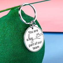 Load image into Gallery viewer, Thank You Gifts Keychain for Employee Coworker Volunteer Going Away Retirement Farewell Leaving Gift for Women Men Lady Boss Friend Supervisor Coach Boss Day Christmas Birthday Keychains Gifts