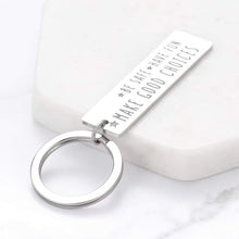 Load image into Gallery viewer, Gifts for New Driver Keychain Be Safe Have Fun Make Good Choices Keychain Birthday Gift for New College Students High School Graduation Present for Daughter Son Jewerly for Her Him Christmas Gifts