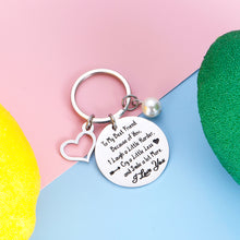 Load image into Gallery viewer, Best Friend Keychain for BFF Funny Friendship Gifts Birthday Graduation Christmas Valentines Day Thank You Gift for Teen Boys Girls Women Men Appreciation for Him Her Teenage Bestie Sister Jewelry