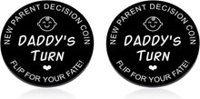 Load image into Gallery viewer, Doubled-Sided Prank Coin New Parent Gift for First Time New Mom Mommy to Be Mama Funny from Best Friend Sister Idea for Pregnancy Women Christmas Birthday Present