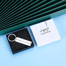 Load image into Gallery viewer, Funny Anniversary Birthday Gifts keychain for Boyfriend Husband Girlfriend Wife Couple Gift for Him Her Valentines Day Gift Keyring for Men Women Christmas Wedding fiancé fiancée Love You Jewelry