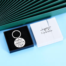 Load image into Gallery viewer, Dad Keychain Birthday Fathers Day Gifts from Daughter Son Kids Christmas Valentines Family Gifts to Daddy for Husband New Dad to Be Stepdad from Wife Father of the Bride Wedding Present Men Him Hero