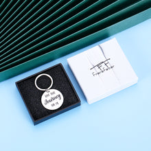 Load image into Gallery viewer, Best Friend Couple Keychain Gift Schitts C Inspired Jewelry for Women Men Birthday Valentines Day Keyring for Friendship Boyfriend Girlfriend Him Her Love That Journey For Me Christmas Wedding