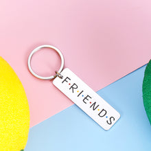 Load image into Gallery viewer, Keychain for Best Friends TV Show Merchandise Gifts for Women Men Him Her Birthday Friendship Keyring for BFF Bestie Teen Teenage Boys Girls Friends Fans Christmas Sister brother Family Jewelry