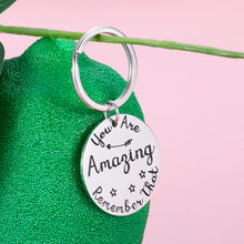 Load image into Gallery viewer, Inspirational Birthday Keychain Gifts for Best Friend BFF Women Men Thank You Gift for Coworker Boss Teen Boy Girl Graduation for Daughter Son from Mom Dad Christmas Retirement Appreciation Gift