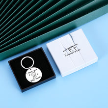 Load image into Gallery viewer, Boyfriend Girlfriend Gift Keychain for Birthday Valentines Day Anniversary Cute Couple Gifts for Women Men from Wife Wifey to Husband Hubby Christmas Wedding I Love You This Much Present Him Her