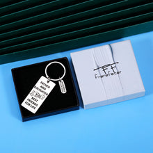 Load image into Gallery viewer, Dad Gifts from Daughter Remember I Love You Keychain Christmas Birthday Father Day to Daddy Papa Father Stepdad Present Best Daddy Daughter Stepdaughter Kids Keychain Valentine Day Wedding Pendant