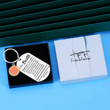 Load image into Gallery viewer, Bestie Gifts Best Friend Keychain Stocking Stuffer Birthday Sunflower Charm Gifts for Women Her Best Friend soul sister Teen Girls Christmas Graduation Easter Valentines Friendship Key Ring Present