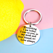 Load image into Gallery viewer, Sentimental Mothers Day Gifts for Mom from Son Daughter Keychain for Women Her Birthday Valentines Day I Love You Gift to Mum Mama Mummy Christmas Present Thank You for Mom Stepmom Mother-in-Law
