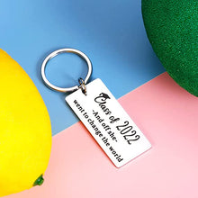 Load image into Gallery viewer, Inspirational Keychain Graduation Gifts for Her Women Class of 2022 Nurse Middle High School College University Student Motivational Grad Gifts for Teen Girls Daughter Best Friends Jewelry Gift