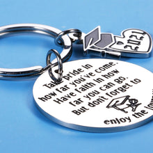 Load image into Gallery viewer, Graduation Gifts Keychain for 2021 Senior Students Women Men Inspirational Class of 2021 Grad Gifts for High School College Graduate Her Him Master Gift for Nurse Medical Mom to Son Daughter Present